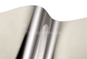 Autoaufkleber Spiegelfolie Silber Chrom Vinylfolie Folie Selbstklebend  20x152cm